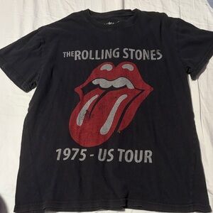 The Rolling Stones Kids Black and Red Tour Tee